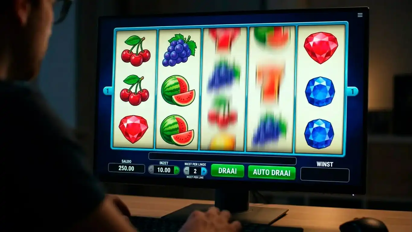 Free spin winst plafond op slotmachine