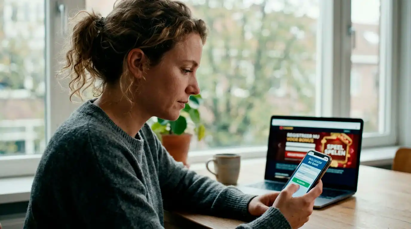 iDIN inloggen via bank-omgeving op smartphone
