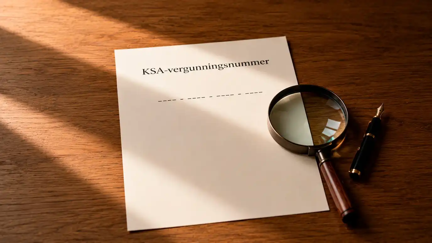 Criteria voor het beoordelen van een legaal KSA-vergund alternatief