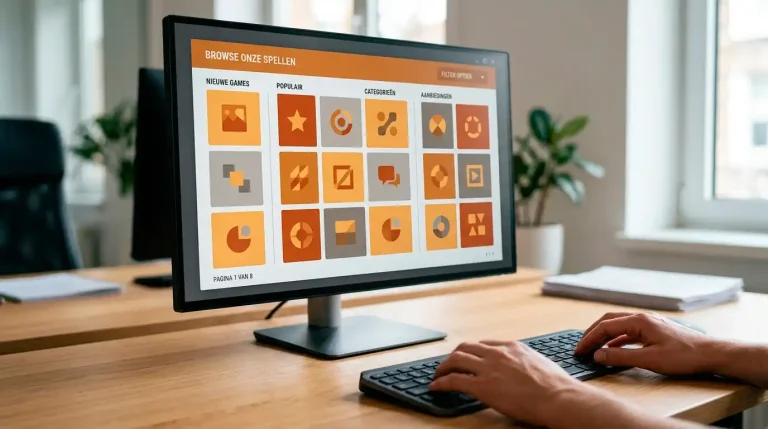 Overzicht van logo-tegels van toonaangevende slot-providers op een donker dashboard